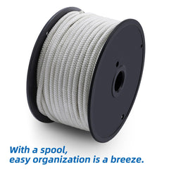 Artilife rope installed on a flagpole demonstrating smooth hoisting action