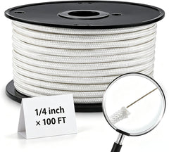 Artilife full spool of 1/4 inch flag pole rope showing clean packaging and easy installation benefit