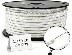Artilife front view of reel showing clean packaged flag pole rope and easy handling benefit