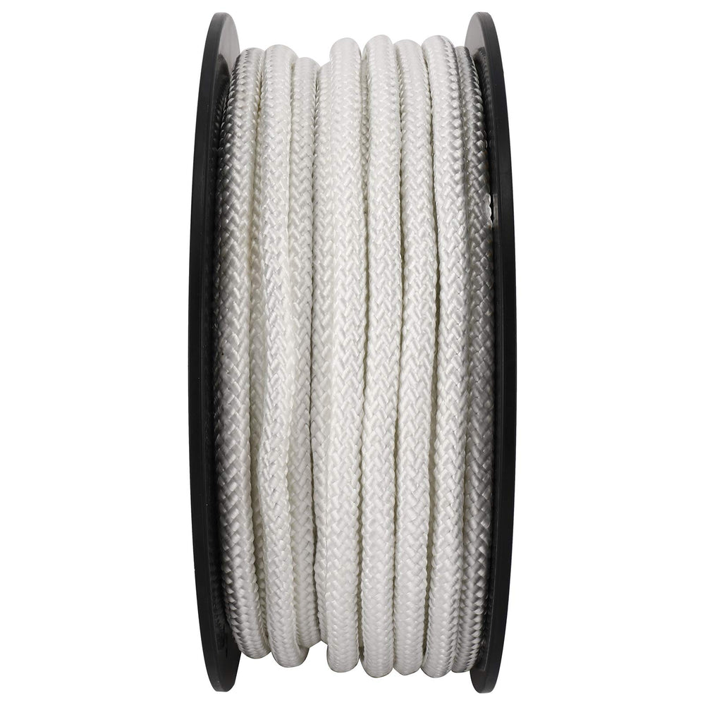 Artilife rope stretched beside a tape measure showing full 100 ft scale benefit