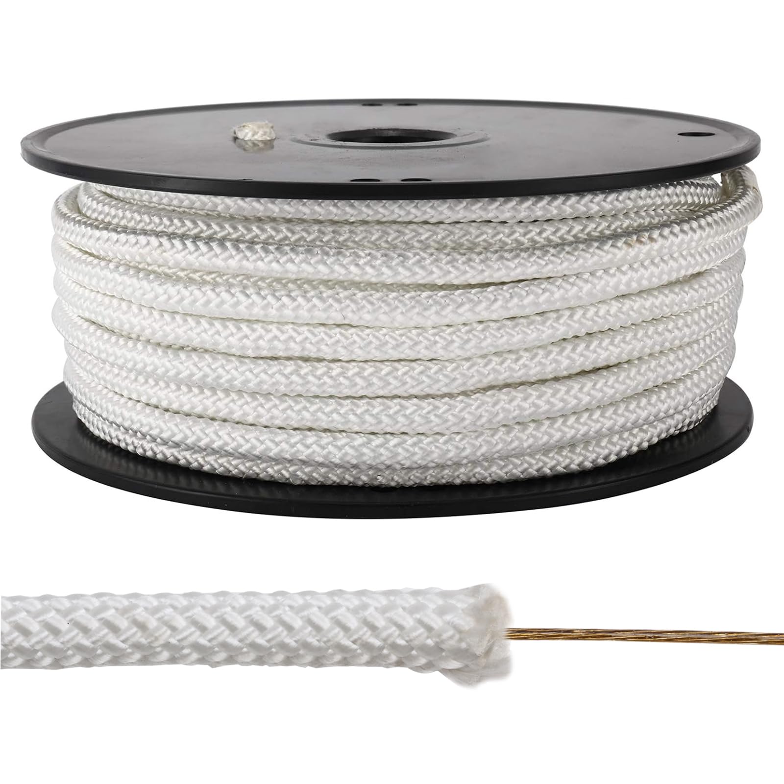 Artilife rope installed on a flagpole demonstrating secure halyard performance benefit
