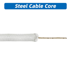 Artilife cutaway showing steel-wire center for superior strength