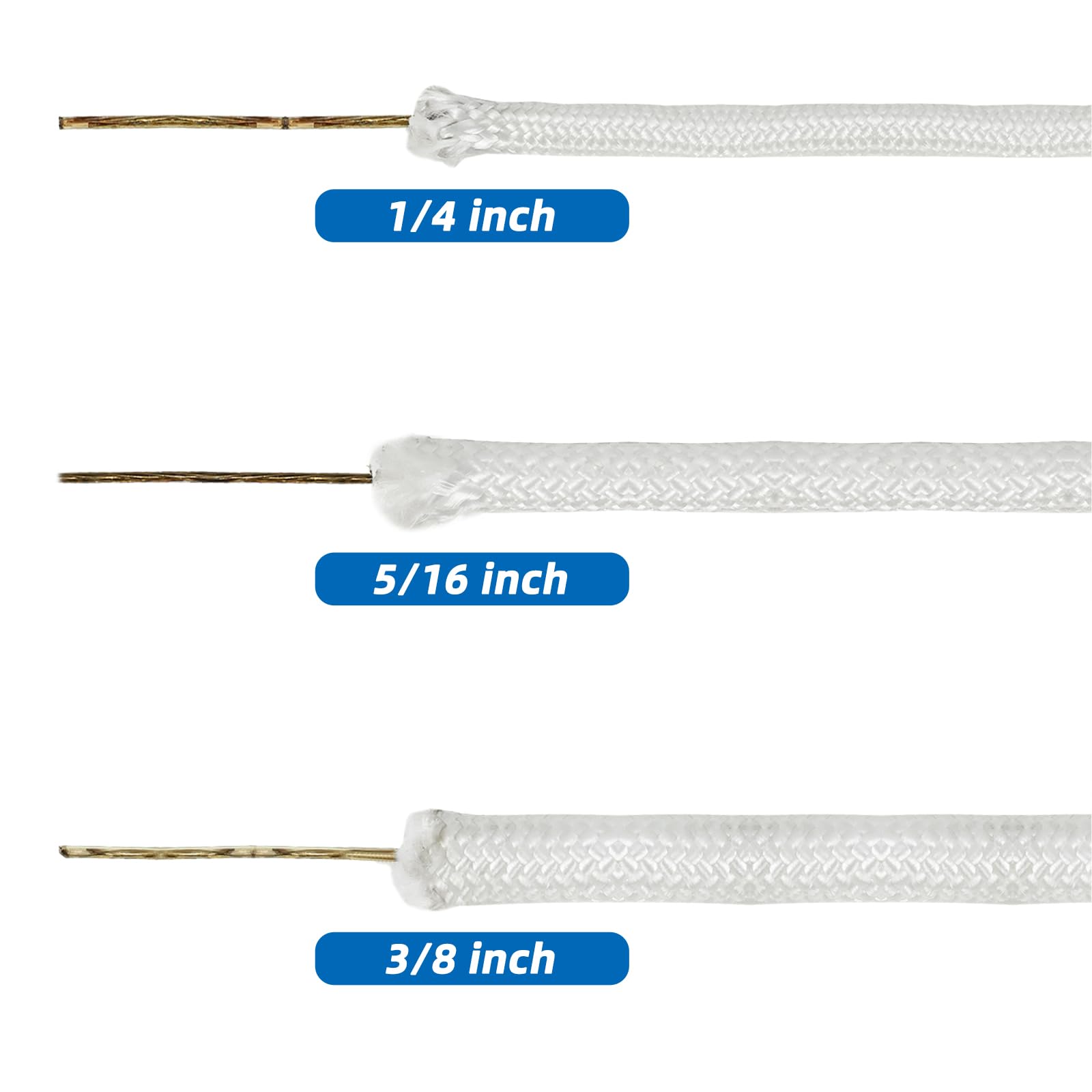 Artilife halyard on marina pole resisting wind and salt exposure