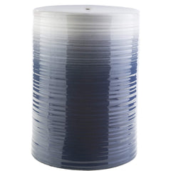 Artistic Weavers Reese stool front view showing ombre glaze and versatile surface