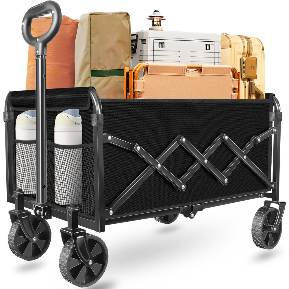 ARTIST'S DREAM front view open wagon showing sturdy load capacity