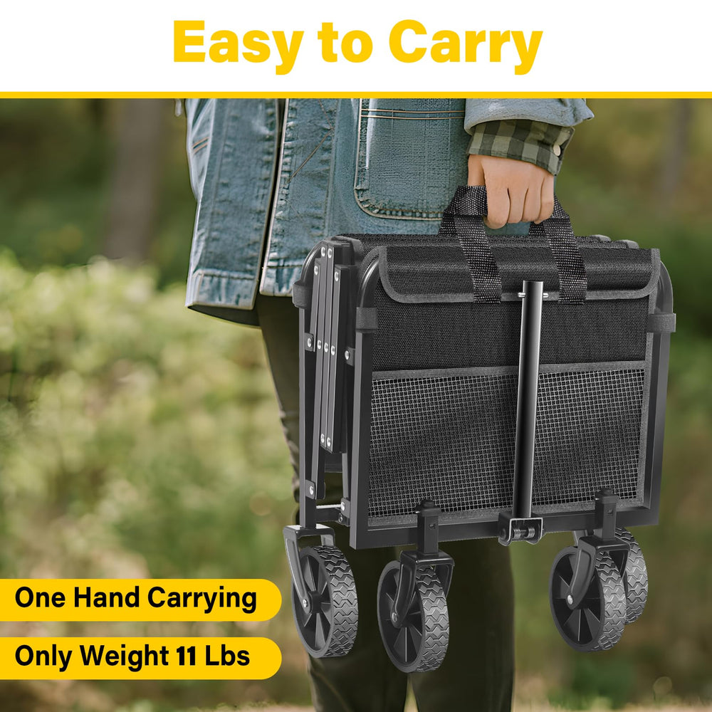 ARTIST'S DREAM wagon loaded with groceries showing reliable midweight hauling benefit