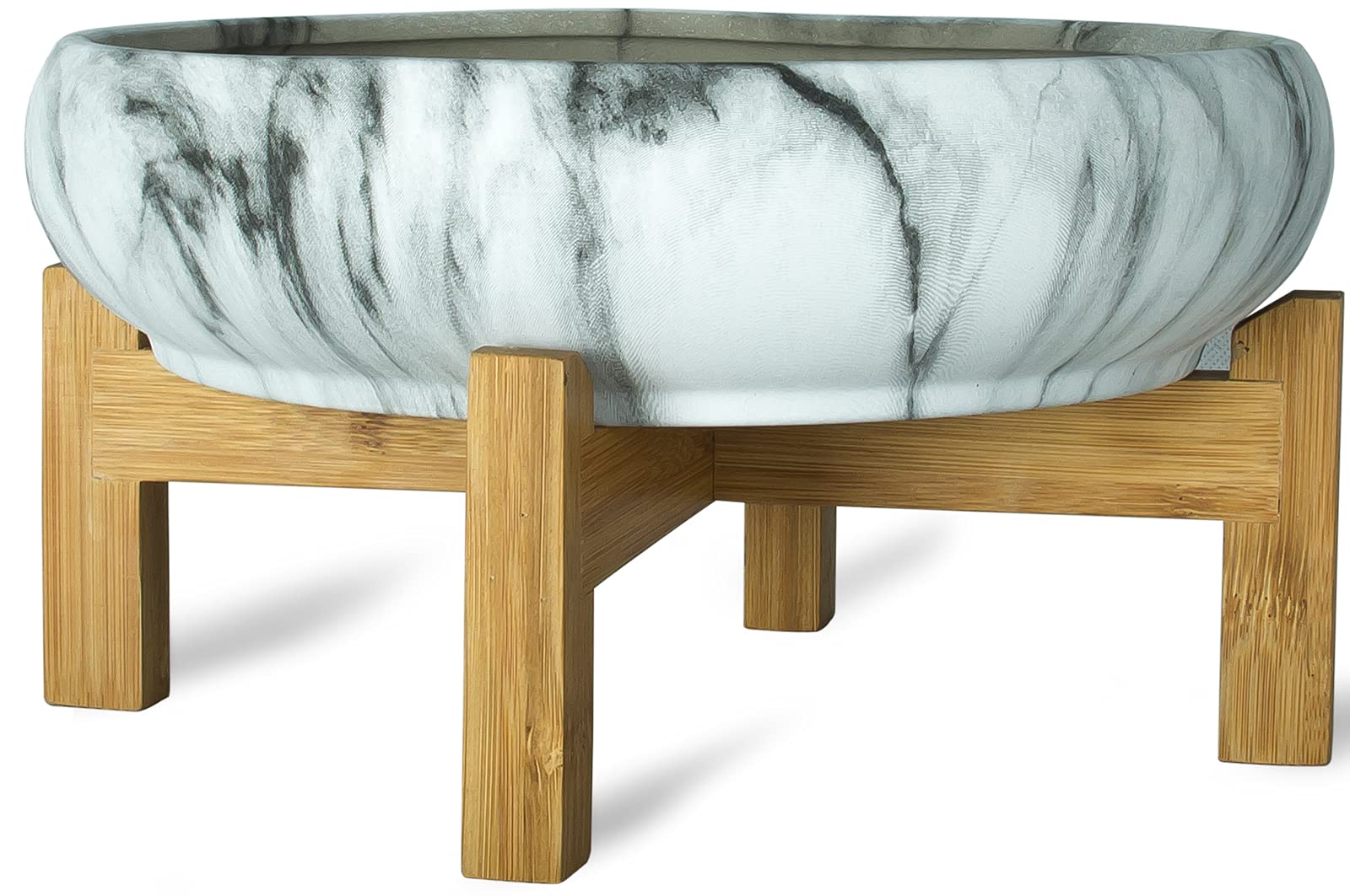 ARTKETTY close-up marble finish detail highlighting smooth durable glaze