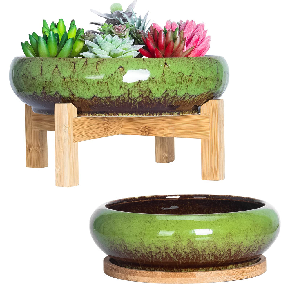 ARTKETTY front view of two ceramic pots showing elegant finish and pairing benefits