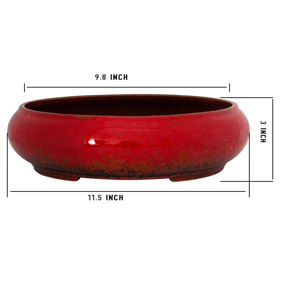 ARTKETTY top-down view showing wide opening and planting space, makes arrangement easy