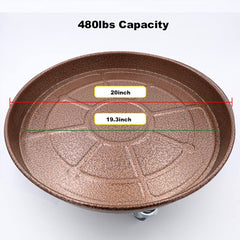 ARTLINE detail of eight rubber casters showing quiet, floor-protecting wheels benefit