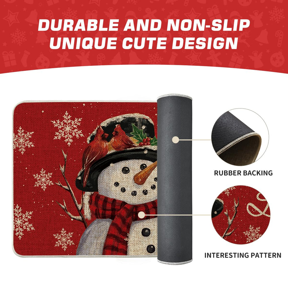 Artoid Mode rubber backing close-up showing non-slip recycled rubber grip