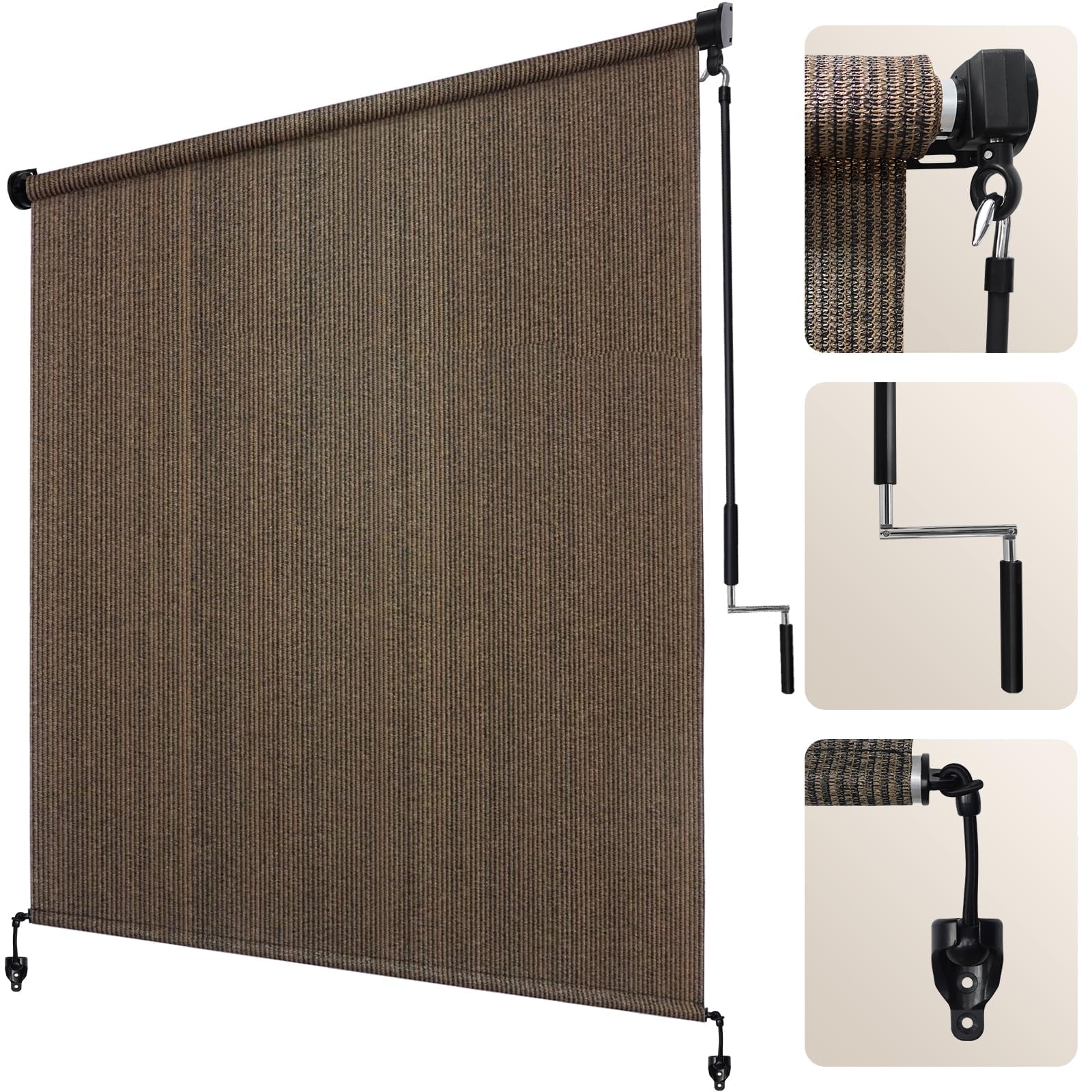 Artpuch front packaging showing mocha shade and easy-install benefit