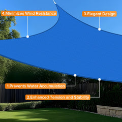 Artpuch installed over patio showing sun protection and comfortable shade