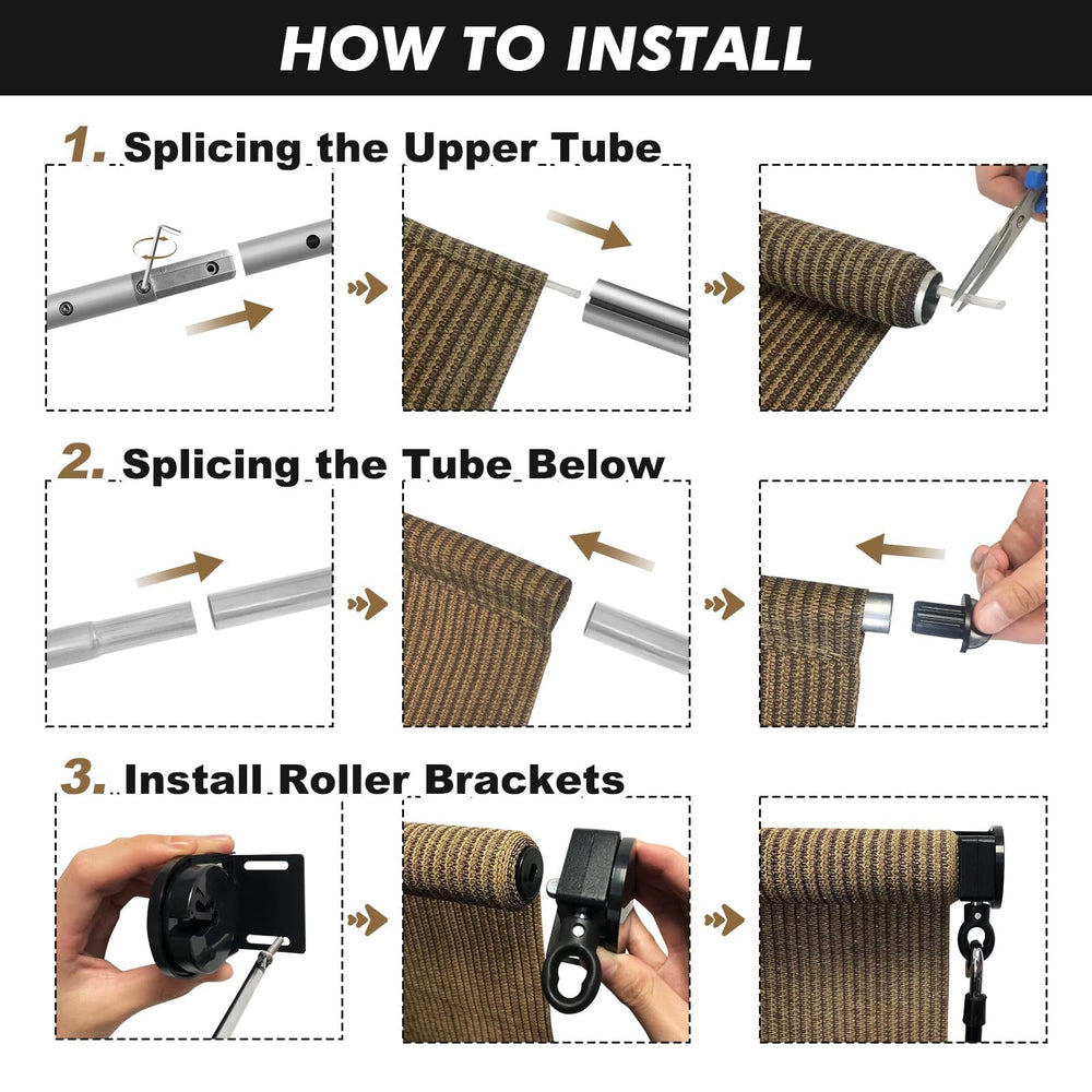 Artpuch rollup tube and end bracket showing durable construction