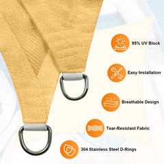 Detail of Artpuch HDPE fabric weave highlighting breathable texture and UV-blocking particles