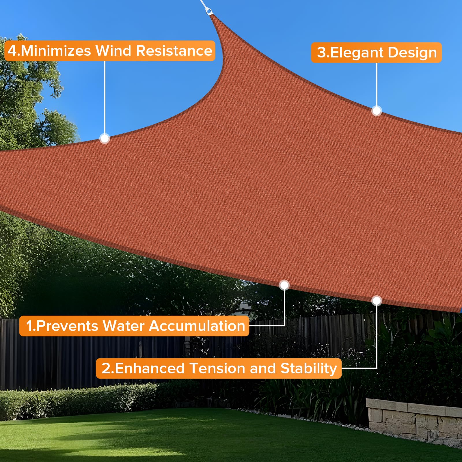 Artpuch scale next to lawn chair illustrating 10x13 coverage and seating area shade