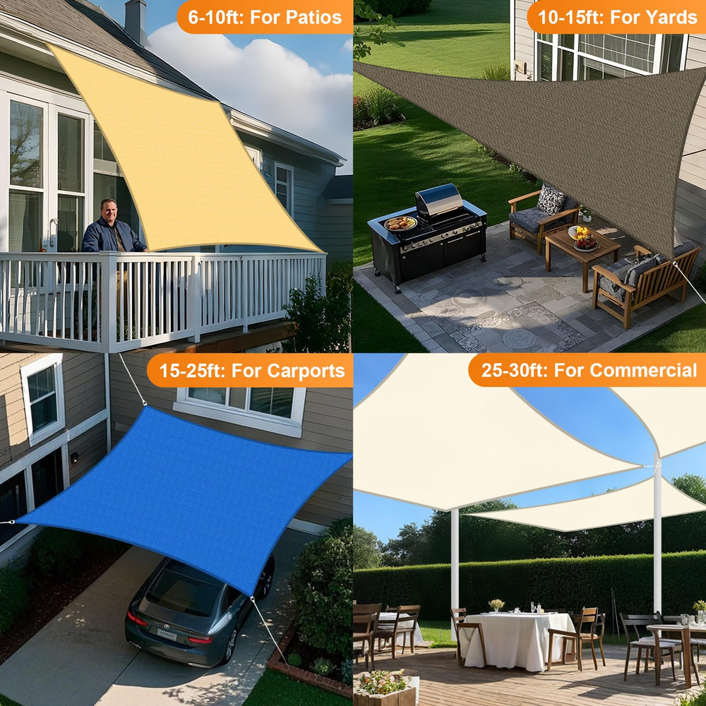 Artpuch sail beside a chair showing size and coverage, helps plan placement