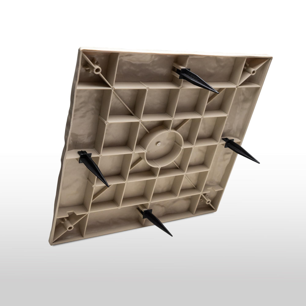 aryeka stone edge profile showing durable beige finish and UV resistance