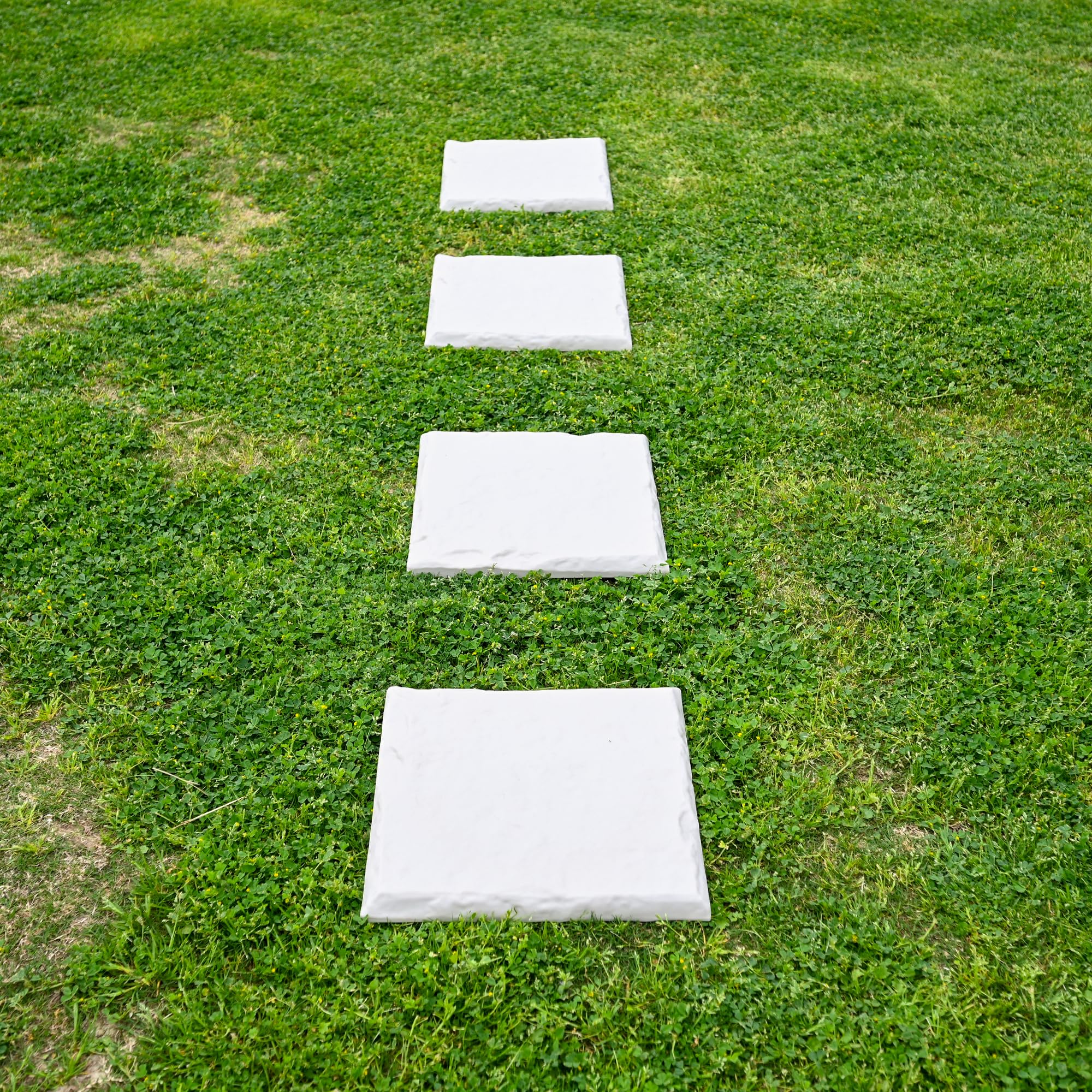 aryeka stones bordering a flowerbed illustrating decorative landscape use
