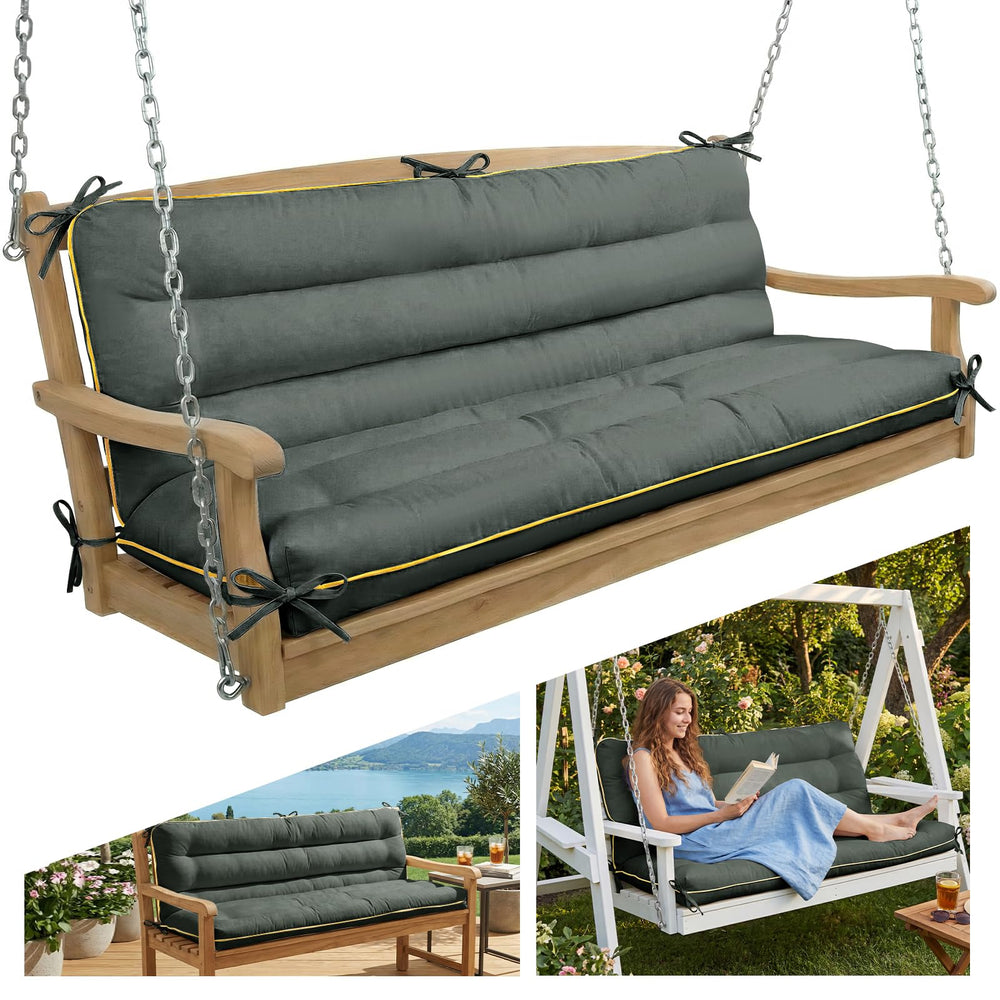 AS AWESLING front view cushion shows full 60x40 fit and comfortable padding