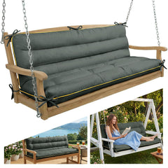 AS AWESLING front view cushion shows full 60x40 fit and comfortable padding