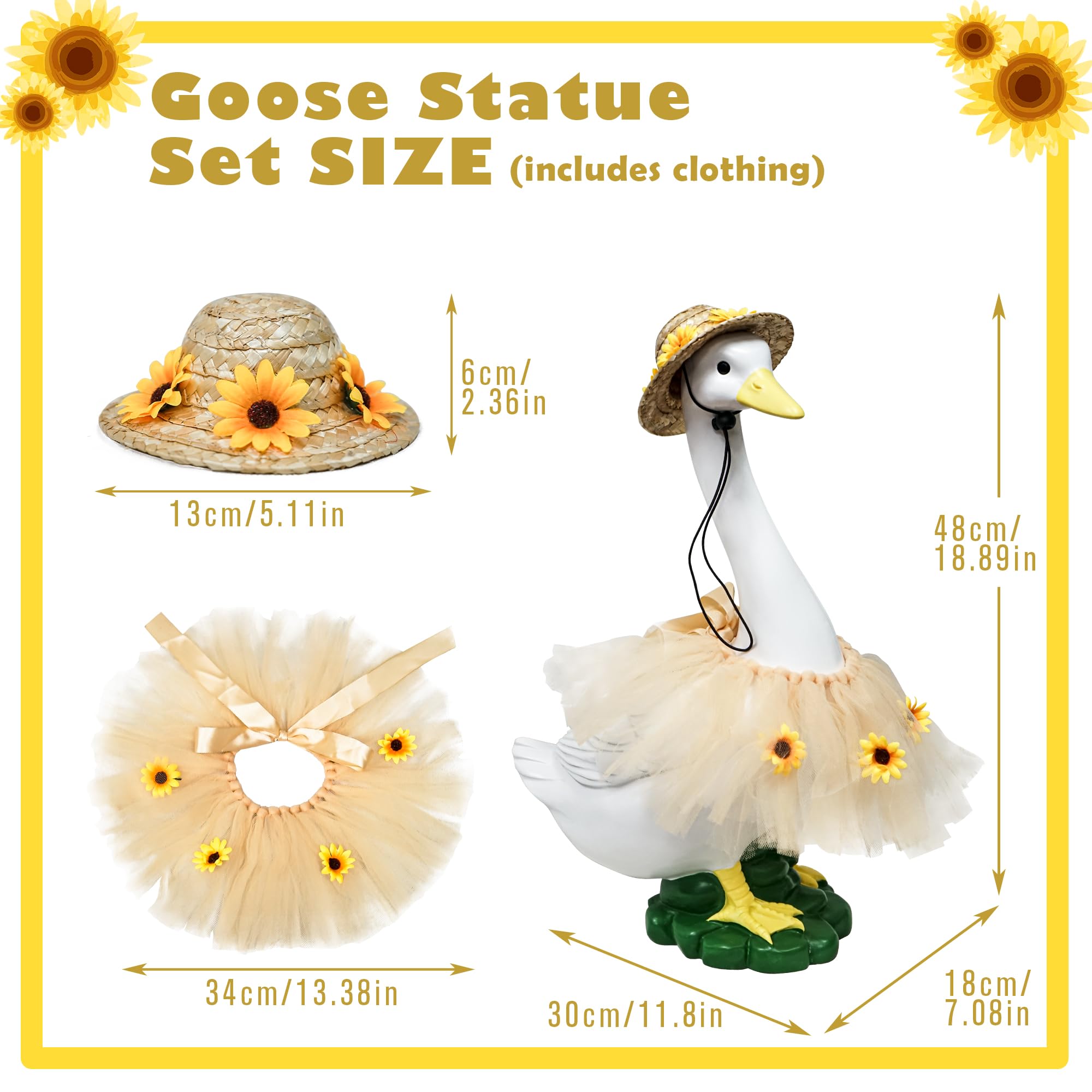 ASDFG goose side profile on porch adding welcoming outdoor charm