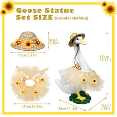ASDFG goose side profile on porch adding welcoming outdoor charm