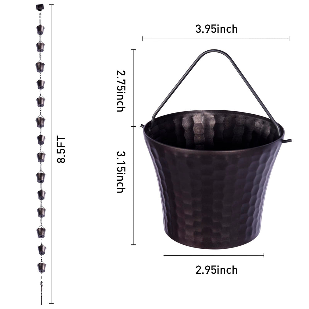 Aseneat close-up of wrought iron cup detail highlighting durable design benefit
