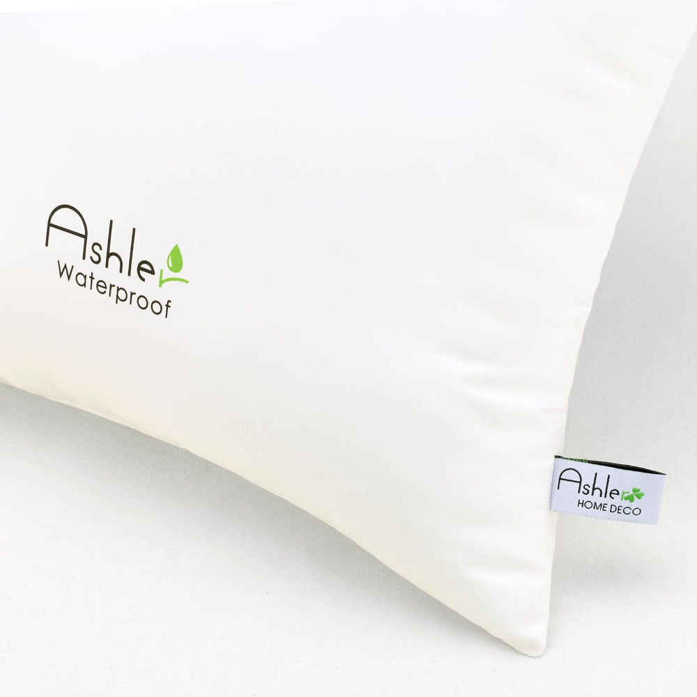 Ashler Home Deco fabric label with OEKO-TEX mark showing certified safer textiles for skin contact