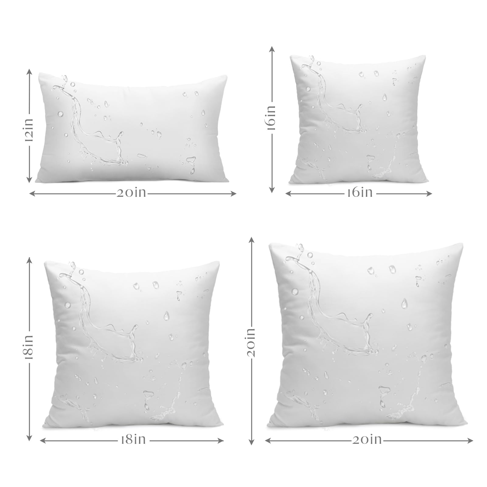 Ashler Home Deco finished pillow on garden seat displaying styled look and outdoor durability