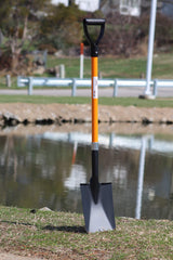 ashman sharpened blade close-up showing hardened steel for easier soil penetration