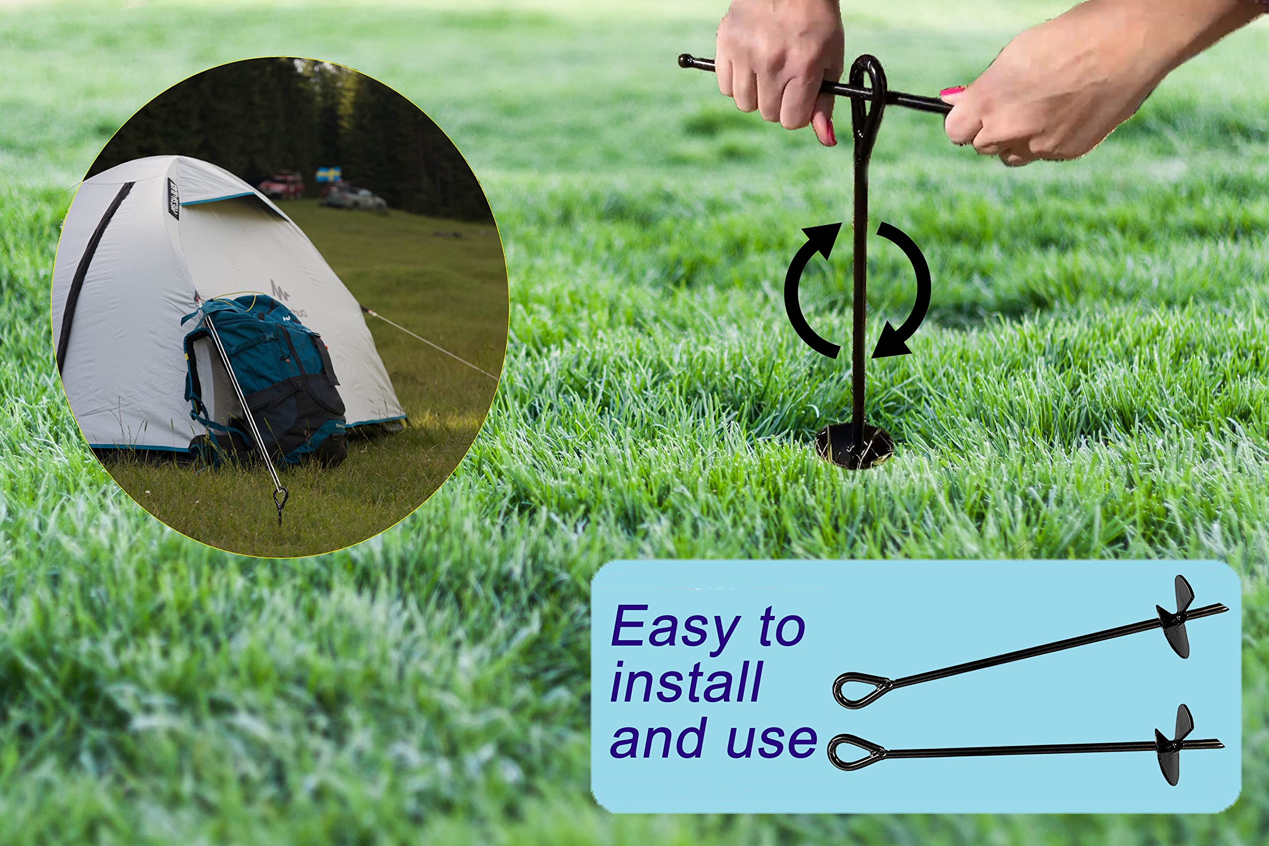 AshmanOnline top loop and eye enabling quick rope attachment