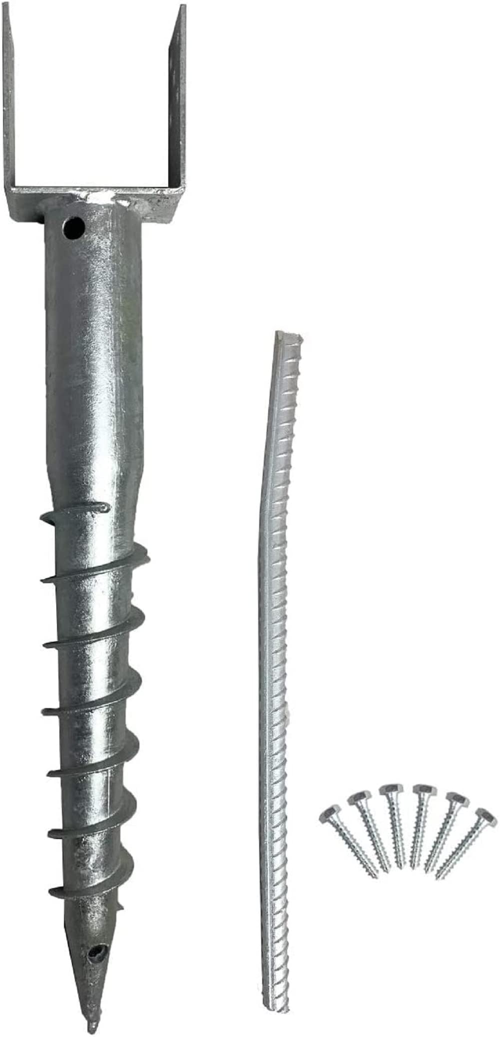 AshmanOnline anchor being unscrewed demonstrating removability and reuse benefit