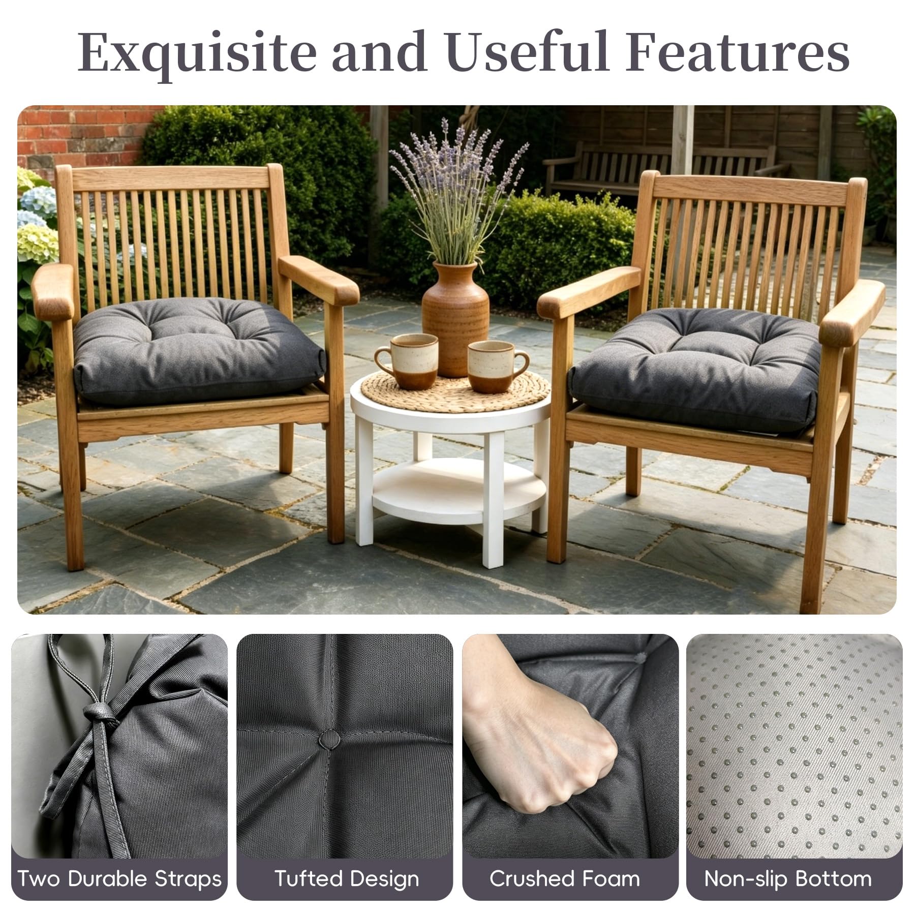 ASLUMBER side profile displaying 5-inch thickness for support and comfort