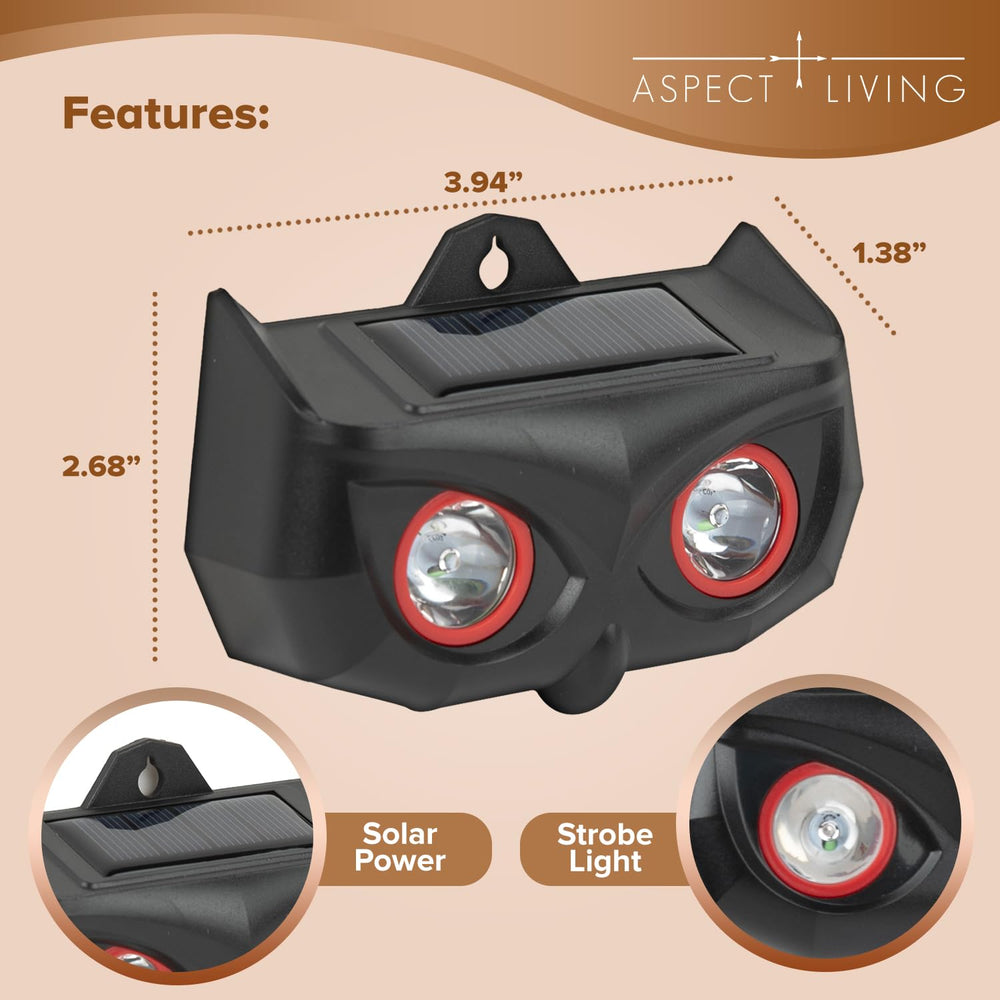 Aspect Living mounted on fence providing perimeter wildlife protection