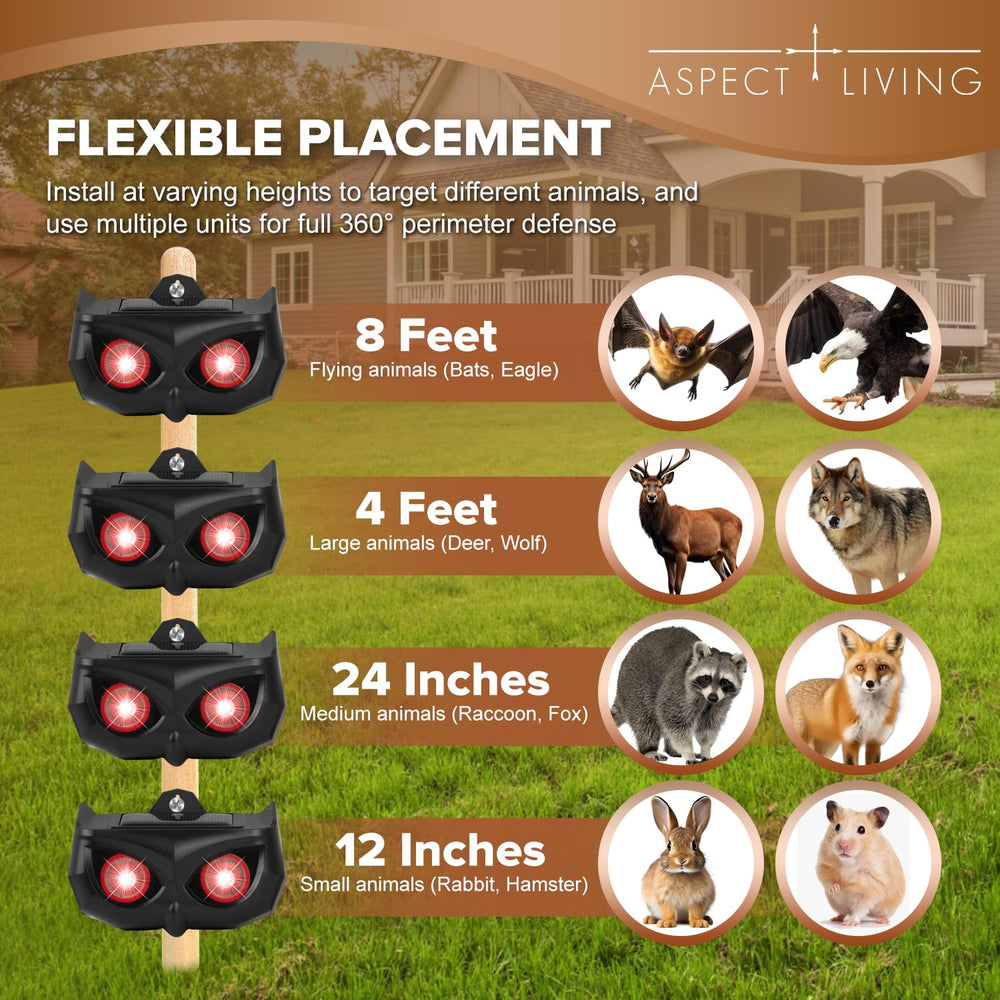 Aspect Living near chicken coop reducing nighttime predator visits