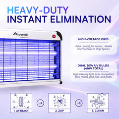 ASPECTEK detailed shot of internal electric grid for fast elimination