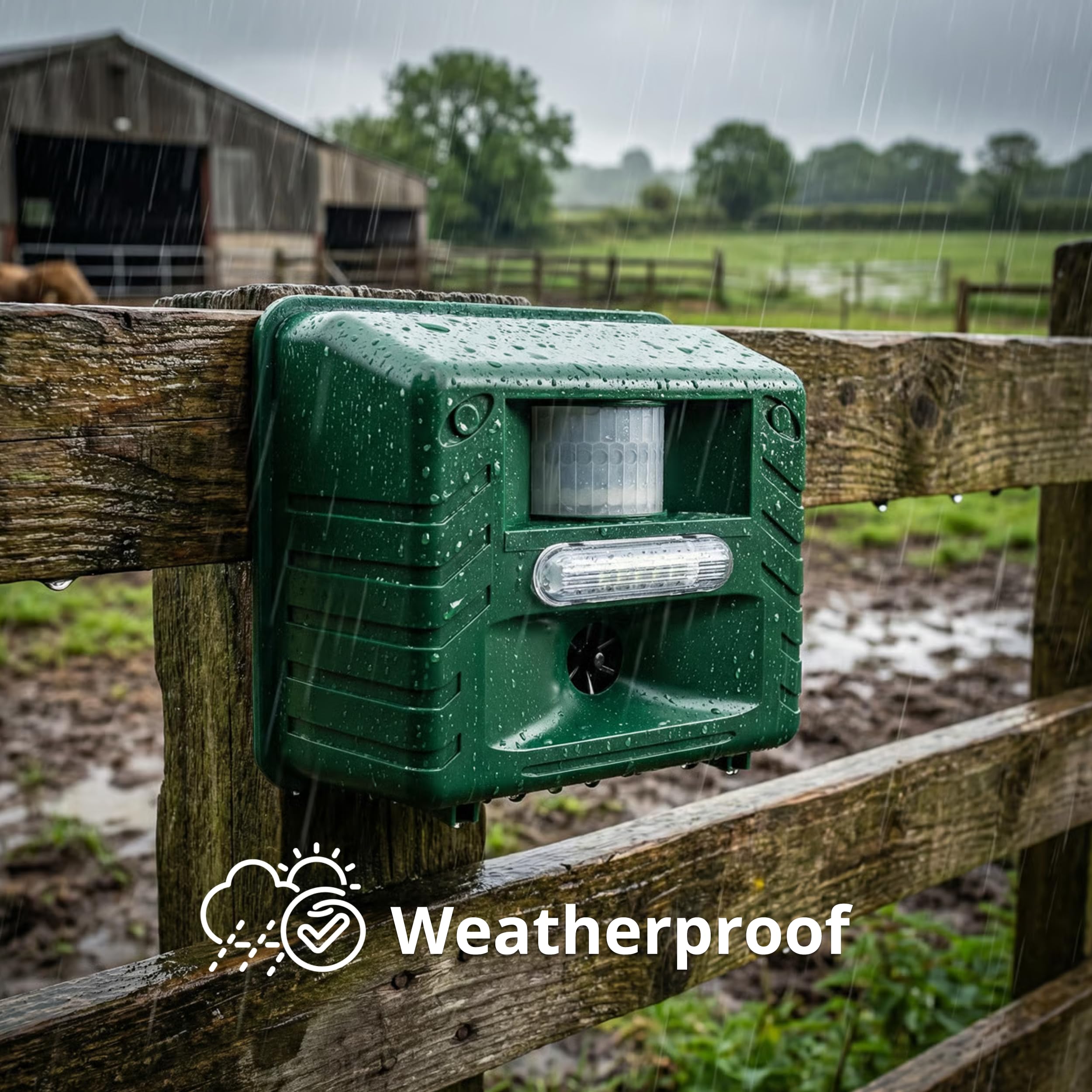 ASPECTEK size comparison next to watering can demonstrating compact footprint