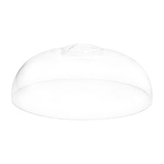 Aspects clear dome front view showing full 12-inch coverage and visibility benefit