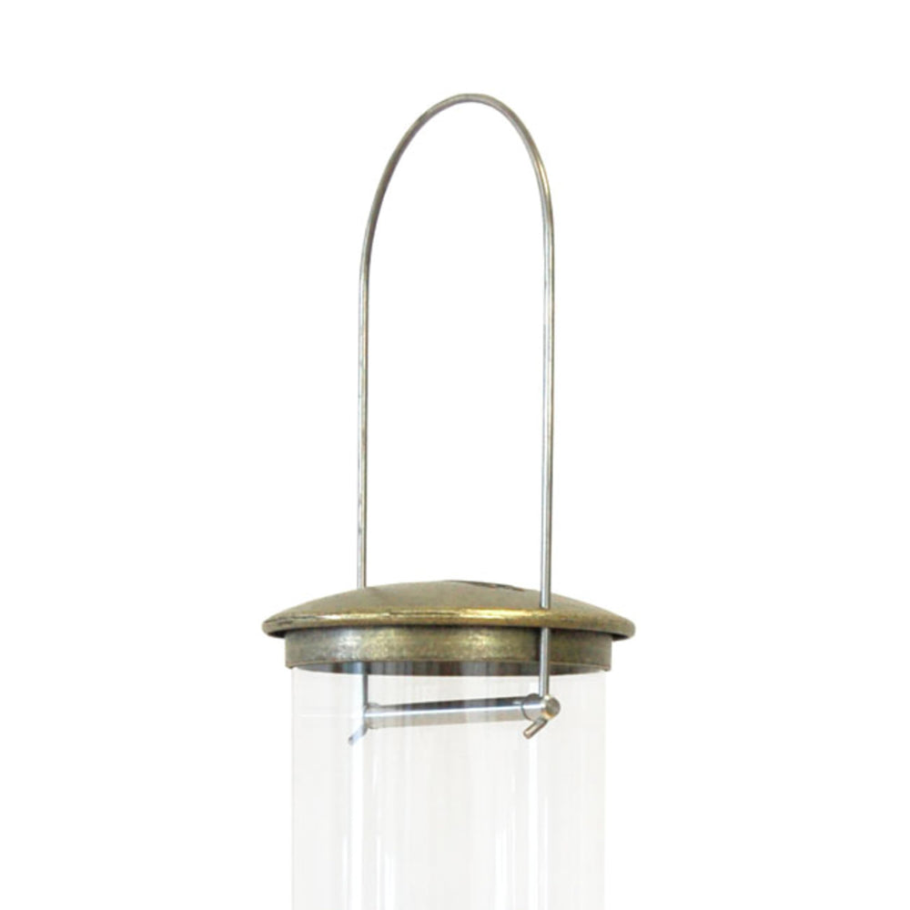 Aspects 420 tube filled with seed illustrating the large capacity that reduces refills