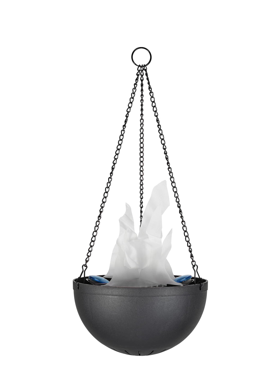 Aspen Creative close-up of detachable silk flame adding soft diffusion benefit