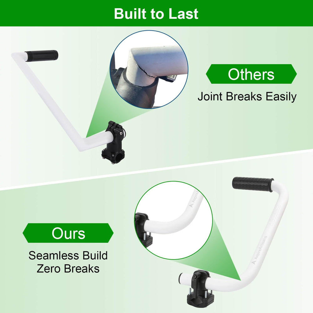 aspireartisans handle angle detail demonstrating ergonomic wrist alignment benefit