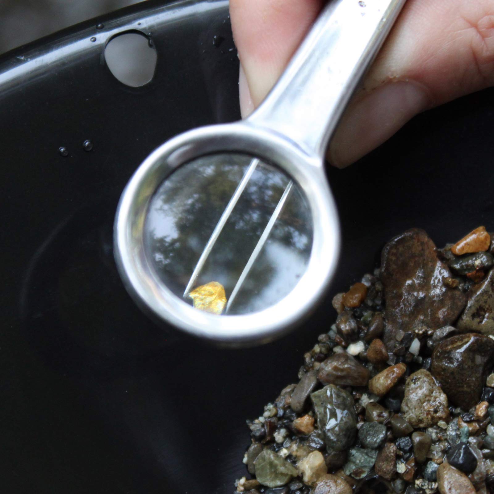 ASR Outdoor black sand magnet picking magnetic particles to speed separation