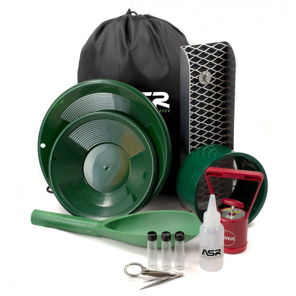 ASR Outdoor kit front view showing all included tools and neat packing benefit