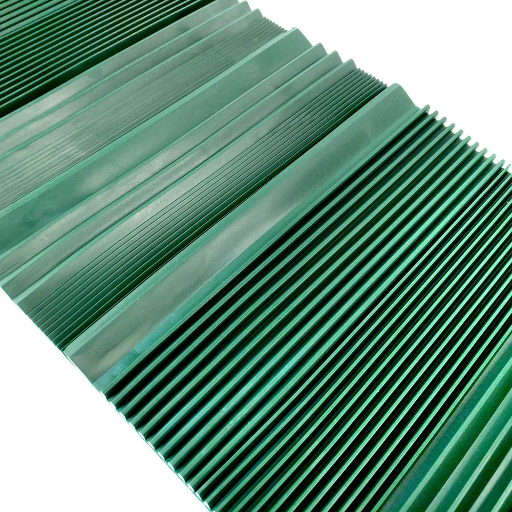 ASR Outdoor mat beside a ruler for scale, illustrating the 27x10 inch dimensions