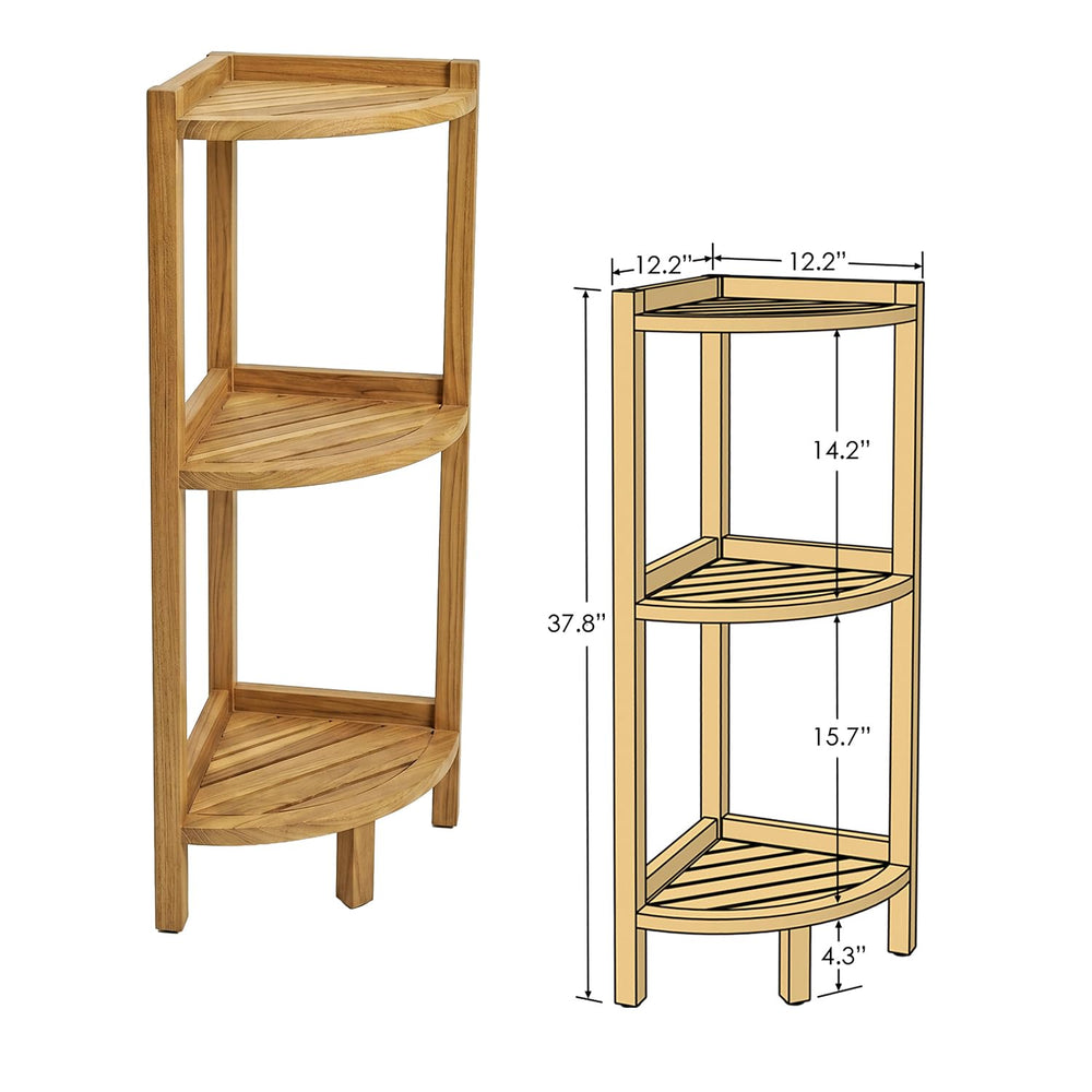 Asta Furniture shelf beside folded towel to show size and practical scale