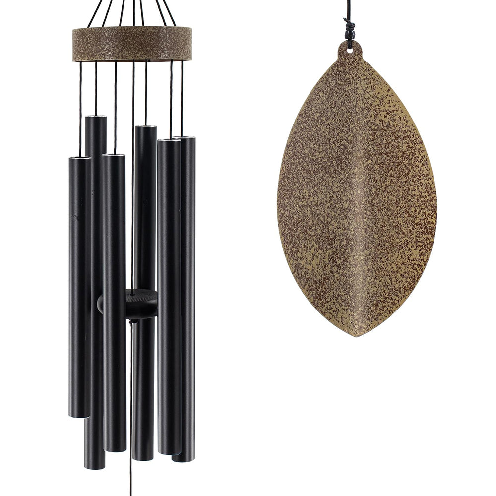 ASTARIN 36 inch front view showing full chime and proportions benefits calm outdoor sound