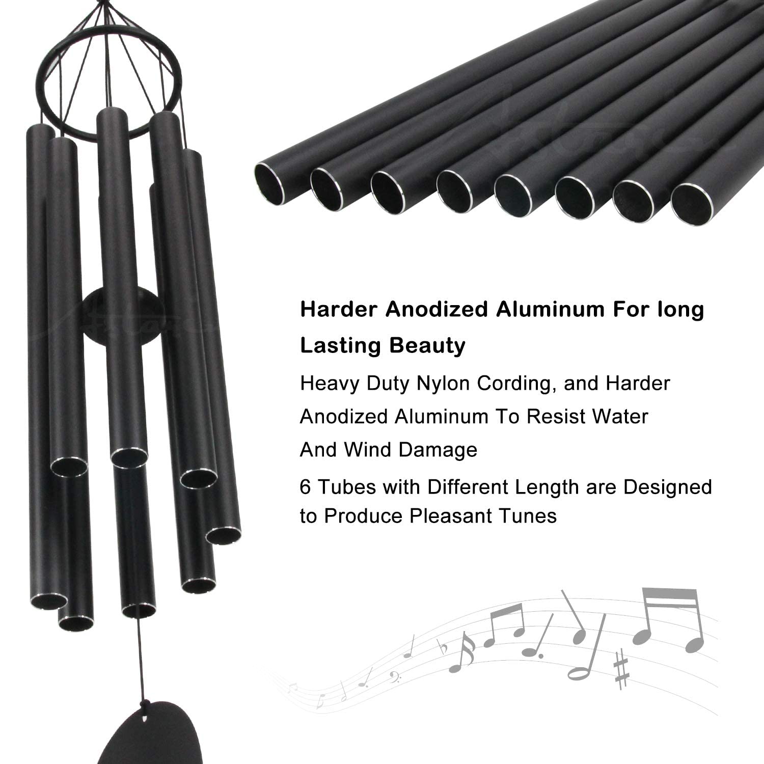 ASTARIN close-up of anodized aluminum tubes, highlights corrosion-resistant finish for longevity