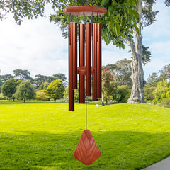 ASTARIN front view hanging wind chime showing graceful patio decor and calming sound