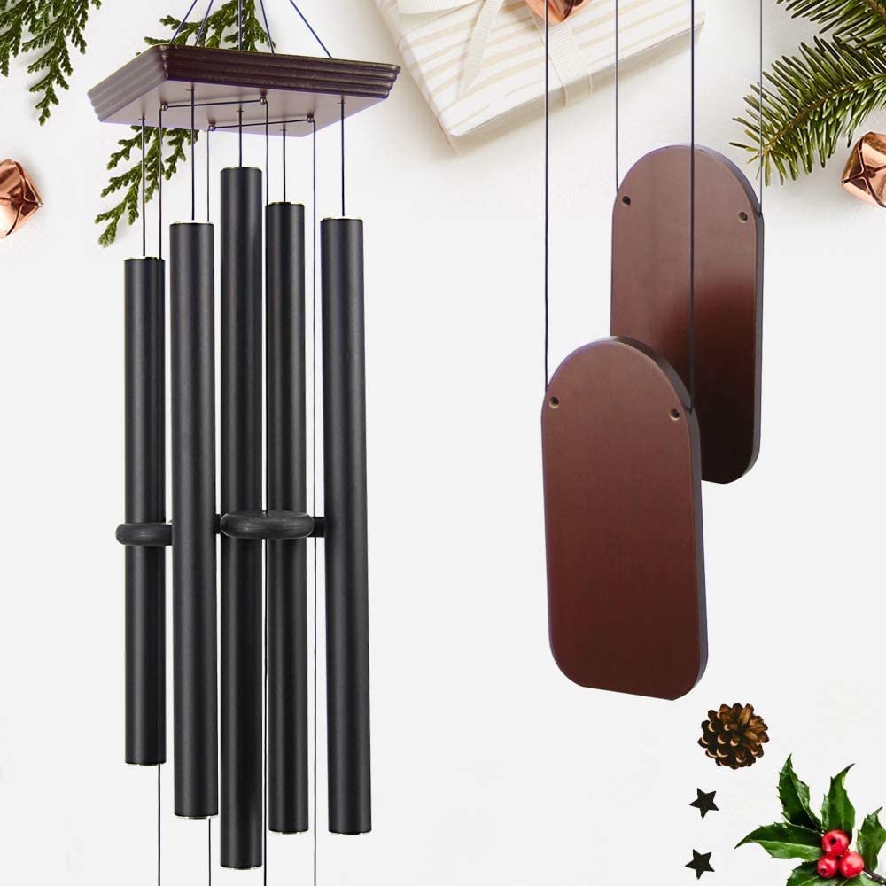 ASTARIN front view of 48-inch chime showing elegant matte finish and deep tone benefit